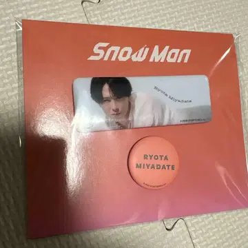 미야타테 료타 SnowMan 캔뱃지 세트 익명 배송