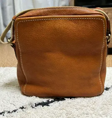 츠치야 가방 톤 오일 누메 지퍼 탑 숄더