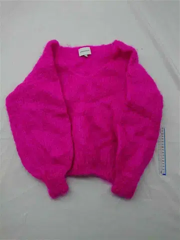 아메리칸 드림 모헤어 혼방 니트 가디건 핑크 계열 S 여성용