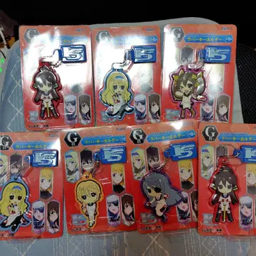 인피니트 스트라토스 러버 키링 7개 세트