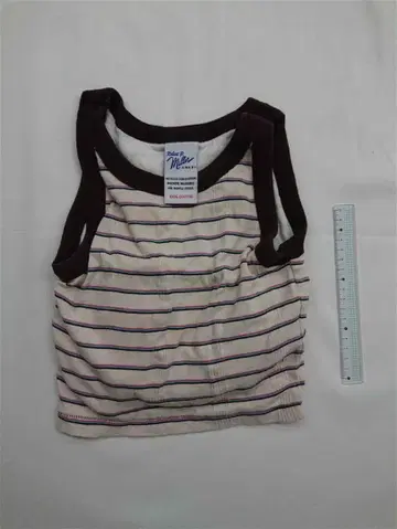 로버트 P. 미러 탱크탑 보더 S 사이즈 여성용