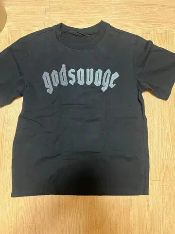 god savage 블랙 T셔츠 M