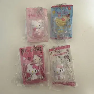 HELLO KITTY 패키지 미니어처 컬렉션 4세트