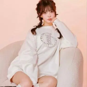 다리치 DD 비쥬 풀오버 화이트