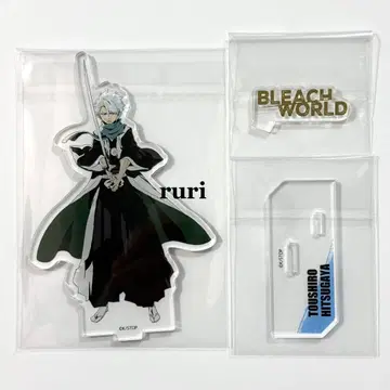 블리치 월드 히즈카야 토시로 금박 아크릴 스탠드