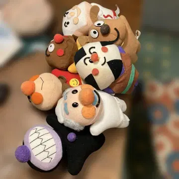 호빵맨 인형 7개 SEGA