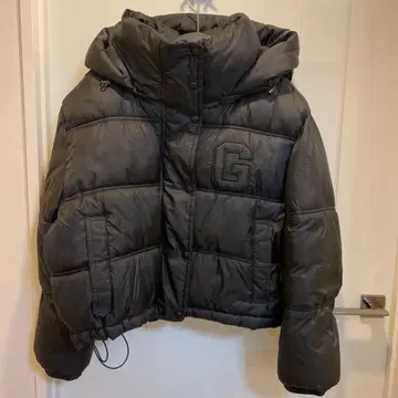 GAP 블랙 다운 자켓 L