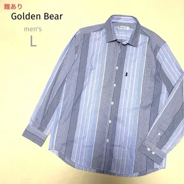 [ 하자 있음 ] 골든 베어 남성용 L 긴팔 커터 비즈니스 드레스 셔츠