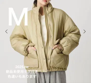 미사용 새상품 BEAUTY&YOUTH 패디드 블루종