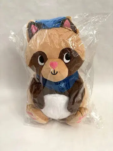 [새상품] 봉제 인형 ICU 마스코트 하치로 국제기독교대학 브라운 베이지