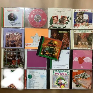 크리스마스 CD 앨범 여러 가지 16장 세트 RF1203-2