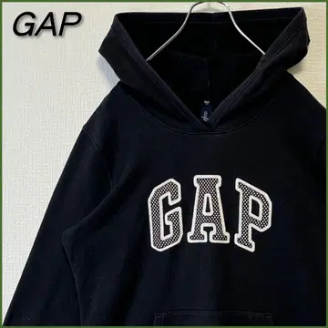 GAP 갭 도트 와펜 로고 풀오버 후드티