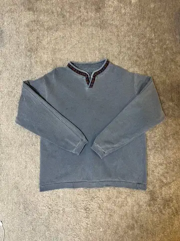 [ 90s ] BEAVERHEAD 그레이 하프 지퍼 트레이닝복