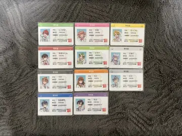 컬러풀 피치 학생증 세미 컴플리트