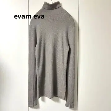 evam eva 에붐에바 캐시미어 실크 터틀넥