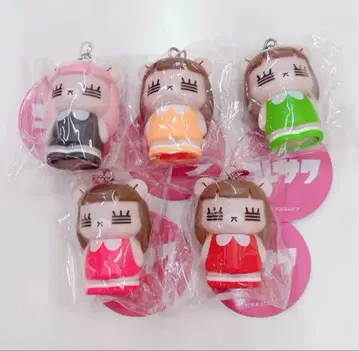 코레사와레코짱 소프트 비닐 마스코트 BC 컴프 전 5종 세트