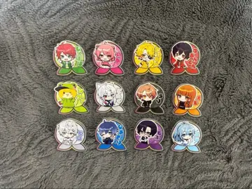 컬러풀 피치 아크릴 클립 컴플리트