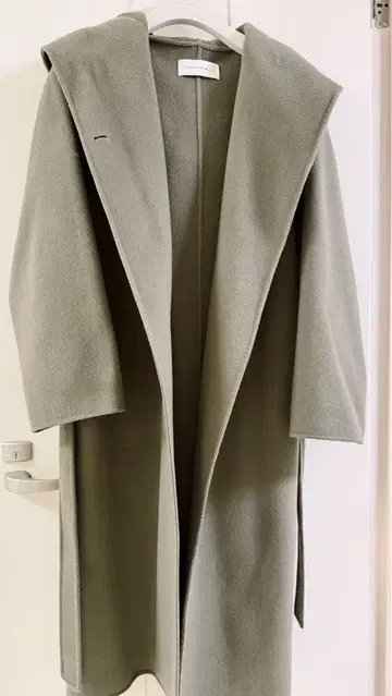 Nae 울 캐시미어 롱 코트