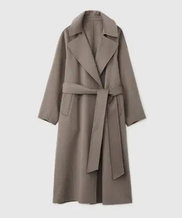 ROPE' 램스울 리버 롱 코트