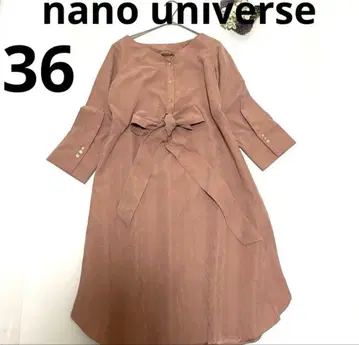 새상품급 ] 나노 유니버스 원피스 사이즈 36 스웨이드