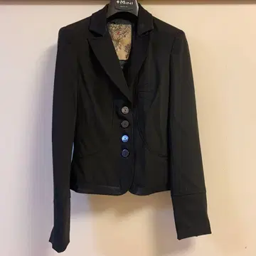 블랙 테일러드 자켓 사이즈 38