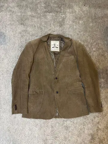 [ 90s ] 코듀로이 테일러드 자켓 올리브