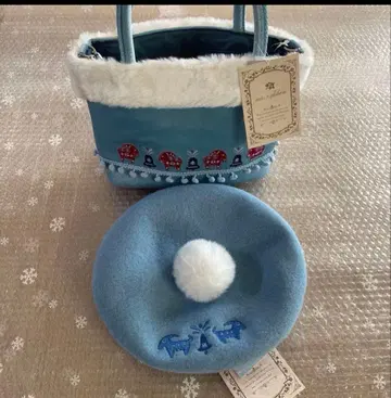 겨울왕국 디즈니 치하루 시마무라 숄더백&베레모 세트