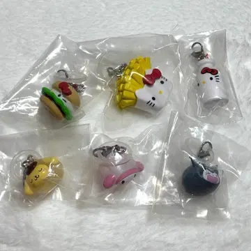 산리오 메지루시 액세서리 6점 세트