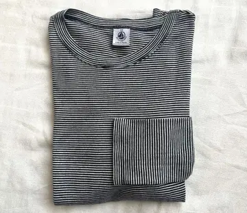 새상품 PETIT BATEAU 푸치바토 밀라레 스트라이프 티셔츠