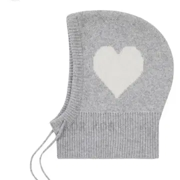 MARGESHERWOOD 하트 스타 그레이 완판템 니트 모자