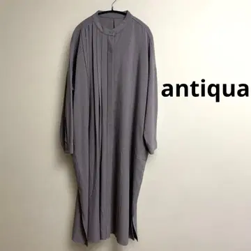 안티카 플리츠 셔츠 원피스