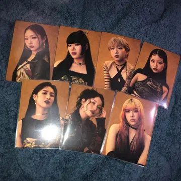 BMSG 컴플리트 파일 HANA 포토 카드 7장 세트