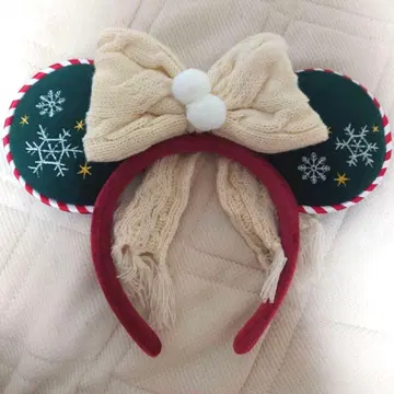 [ 새상품급 ] 디즈니 크리스마스 미니 귀 머리띠 2025