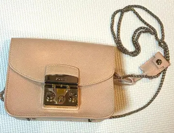 훌라 FURLA 메트로폴리스 숄더백 핑크 베이지