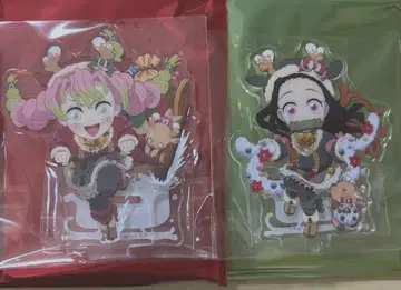 귀멸의 칼날 크리스마스 아크릴 스탠드 칸로지 미츠리 네즈코