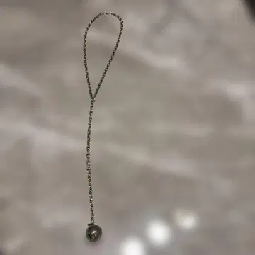 볼 펜던트 목걸이 금속제