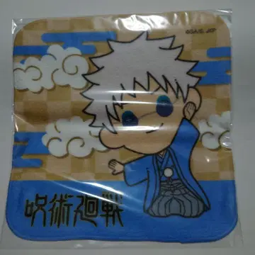 주술회전 회옥옥절 타스콧토 핸드 타월 고죠 사토루 기모노ver.