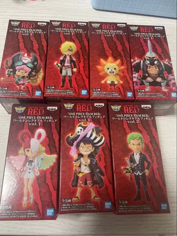 원피스 필름 레드 피규어 8체 세트