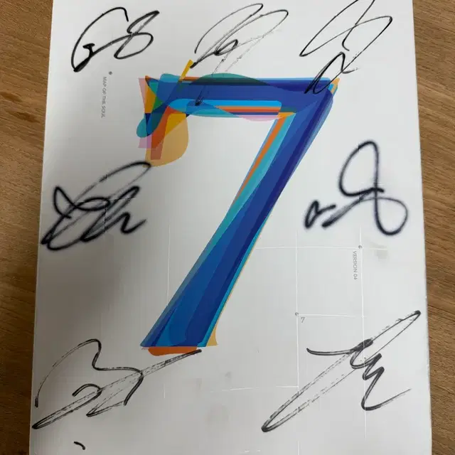 (비매) 방탄소년단 맵오브더소울 친필싸인 앨범