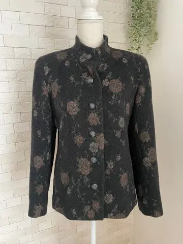 REGINA 카미시야 100% 꽃무늬 자켓