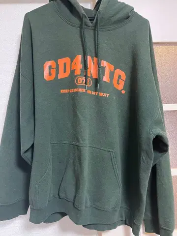GOOD4NOTHING 후드티 XL 다크 그린