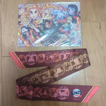 귀멸의 칼날 슬림 스카프 무한열차편