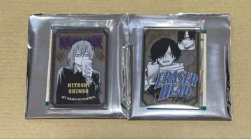 히로아카 원화전 펍 미러풍 아크릴 스티커 이레이저 헤드 아이자와 신소