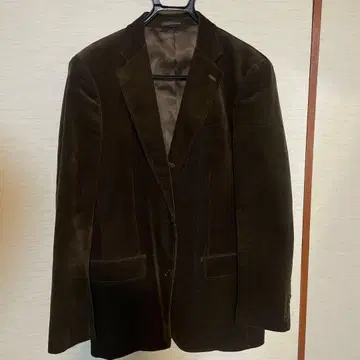 유니클로 자켓 브라운