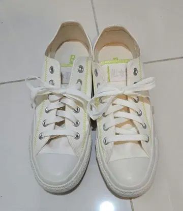 ALL STAR ZS OX WHITE/LIME CONVERSE 컨버스