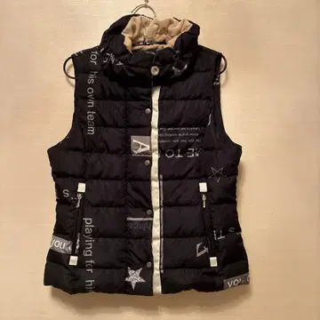 GARLAND FERRIS 다운 베스트 블랙 다운 베스트