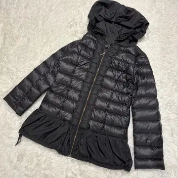 [새상품급] mittente 미텐테 프릴 다운 코트 후드 11호