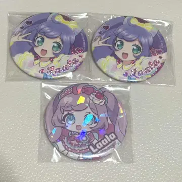 프리파라 10주년 비레반 홀로그램 캔뱃지