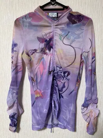 MUKZIN 시스루 상의