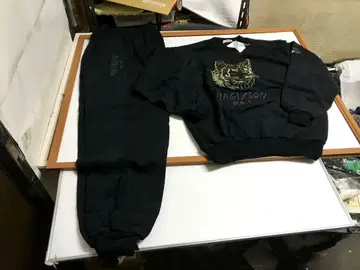 MAGIXSON 자수 긴팔, 롱 바지 맨투맨 세트 3L 사이즈 7021X